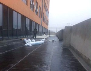 防水工程現(xiàn)場(chǎng)施工